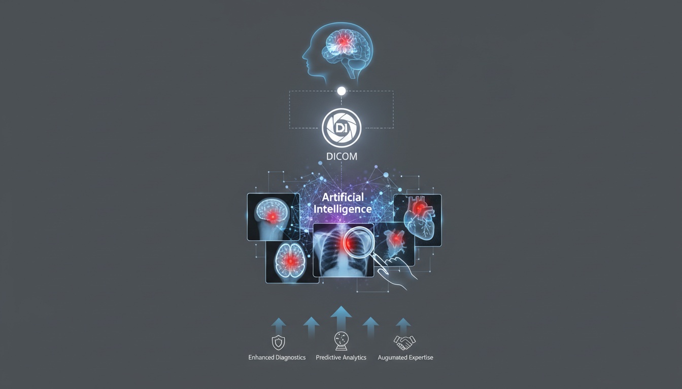 De Convergentie van DICOM en AI - Gemaakt door PostDICOM